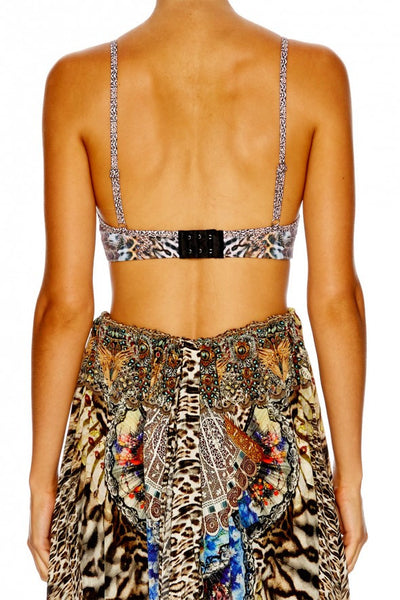 Triangle Bra Top W/ Seam- Fan of the Wild