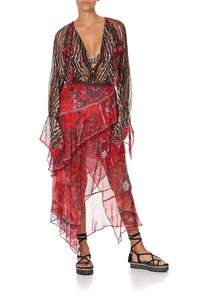 Soft Bra W/ Back Clip- Pirate Punk