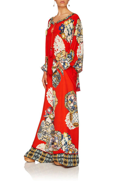 Wide Leg Pant W/ Cuffs- Found In Translation