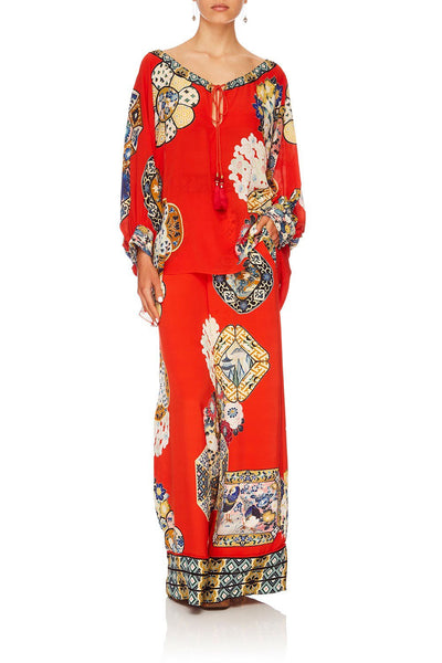 Wide Leg Pant W/ Cuffs- Found In Translation