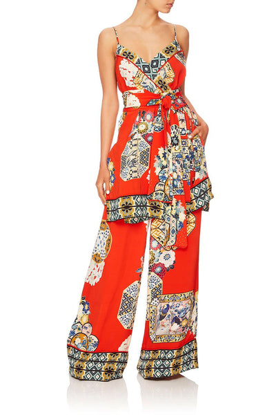 Wide Leg Pant W/ Cuffs- Found In Translation