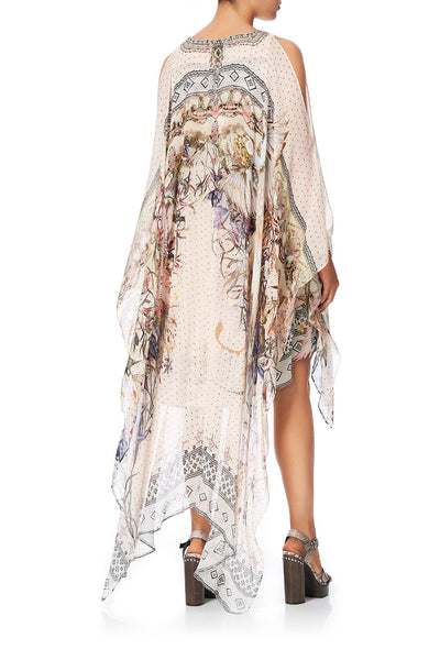 Long Sheer Overlay Dress- Kindred Skies