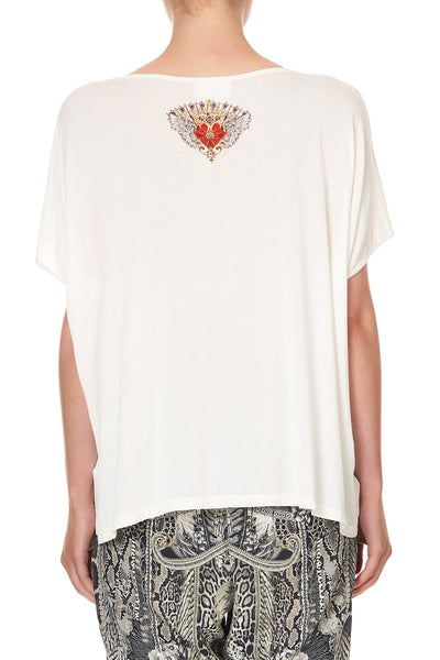 Loose Fit Boxy Tee- One Tribe