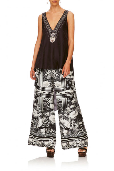 Lounge Trouser W/ Cuff- Wild Moonchild