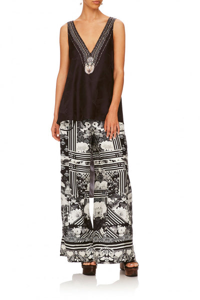 Lounge Trouser W/ Cuff- Wild Moonchild