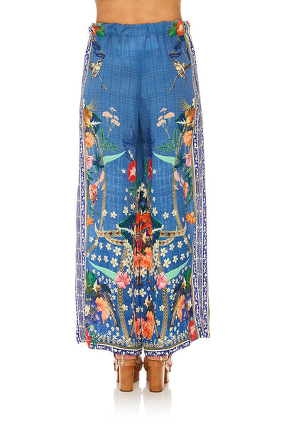 Lounge Trouser W/ Tie Waist- Faraway Floral