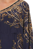 One Shoulder Flared Jumpsuit- Seven Day Weekend