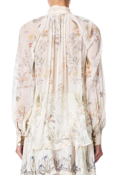 Raglan Button Up Shirt- Gumnut Gathering