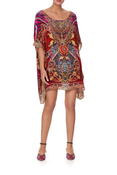 Short Round Neck Kaftan- Slave To The Rhythm