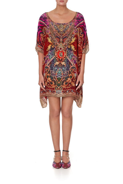 Short Round Neck Kaftan- Slave To The Rhythm