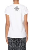Slim Fit Round Neck Tee- Midnight Pearl