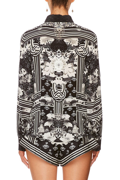 Slim Fit Long Sleeve Shirt- Wild Moonchild