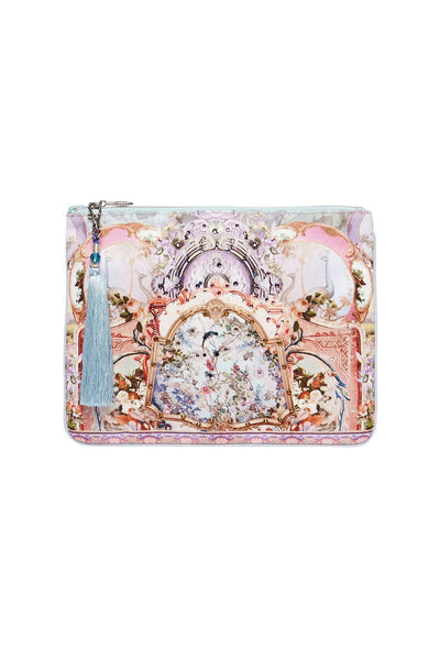 Small Canvas Clutch- Electron Libre