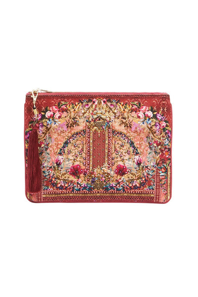 Small Canvas Clutch- La Belle