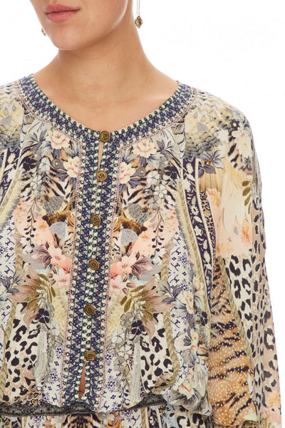 Split Pocket Dress- Moto Maiko