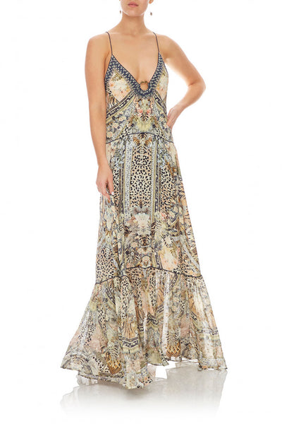 U-Ring Maxi Dress- Moto Maiko