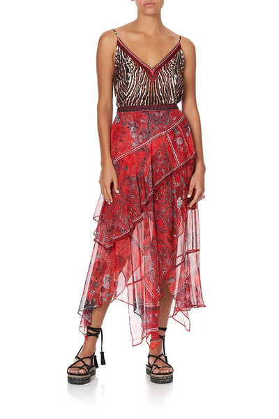 V-Neck Cami- Pirate Punk