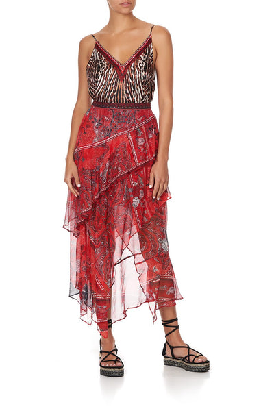 V-Neck Cami- Pirate Punk