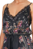 V-Neck Lace Playsuit- Restless Nights