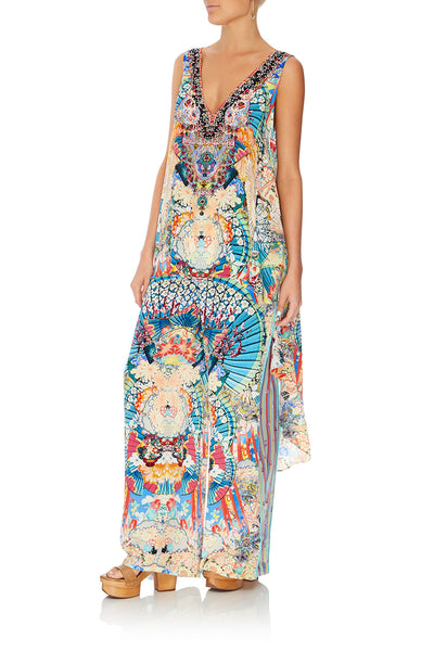 V-Neck Top W/ Split Back- Miso In Love