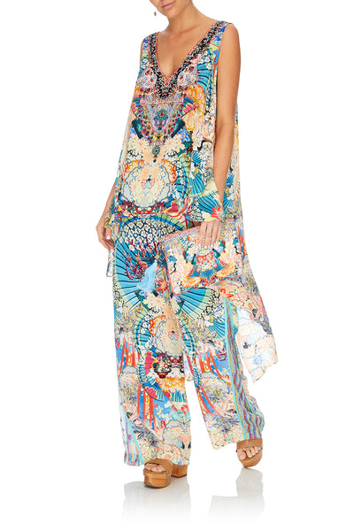 V-Neck Top W/ Split Back- Miso In Love