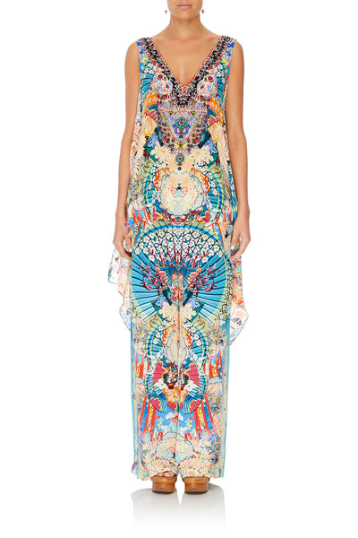 V-Neck Top W/ Split Back- Miso In Love