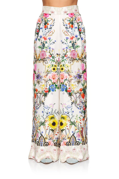 Wide Leg Pant W/ Cuff- Boheme