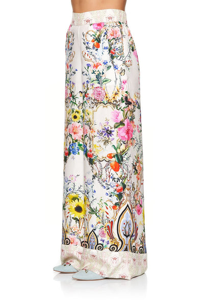 Wide Leg Pant W/ Cuff- Boheme