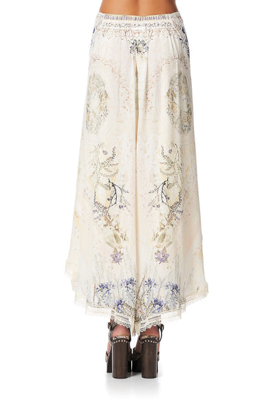 Wrap Front Shaped Hem Pant- Memories Of Moree