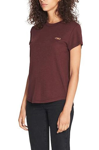 Andre Logo Tee- Mahogony