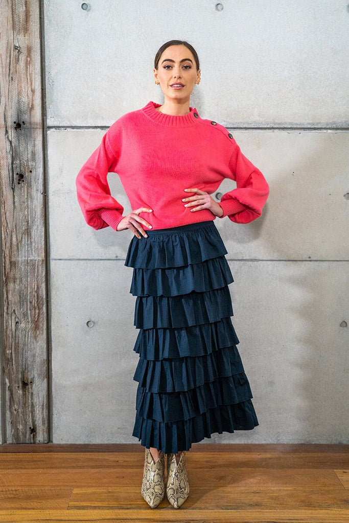 AM Delilah Skirt - Navy