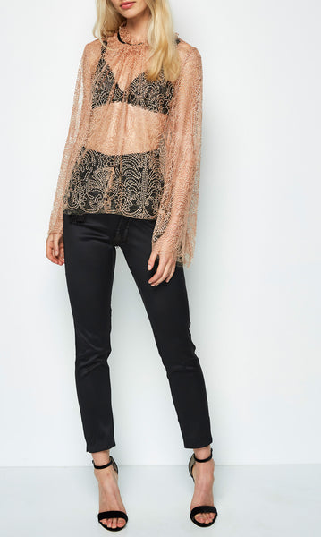 Del Mar Blouse- Amber