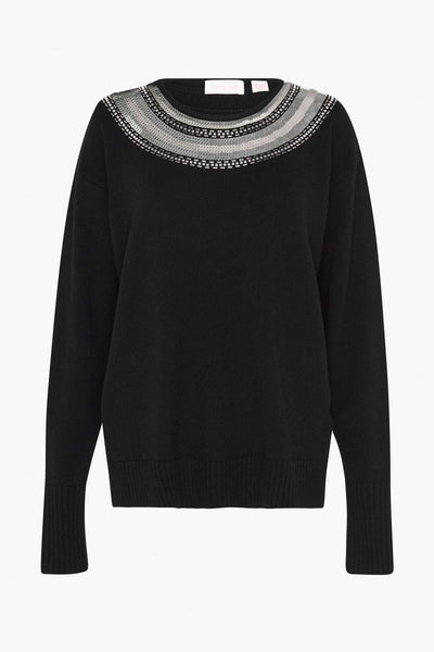 Destiny Awaits Knit Top- Black