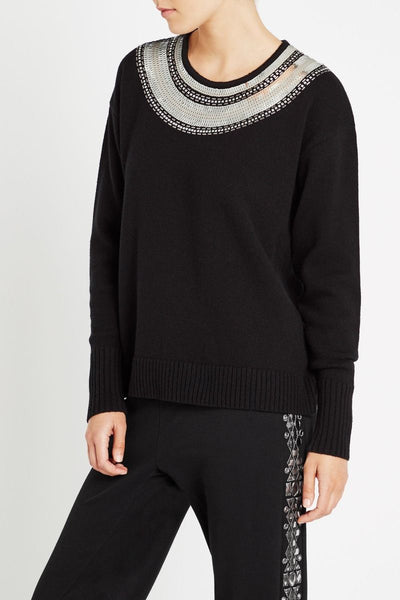 Destiny Awaits Knit Top- Black