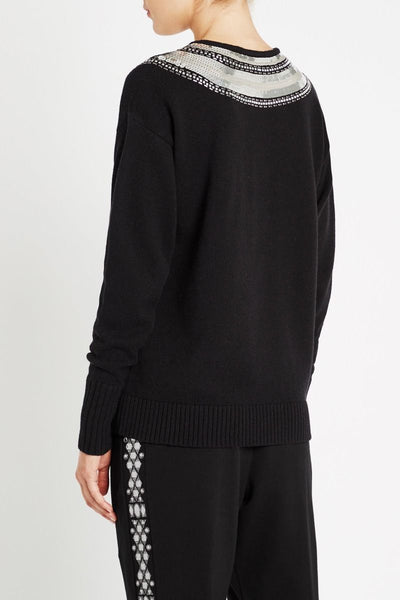 Destiny Awaits Knit Top- Black