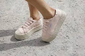 Maritime Espadrille Sneaker- Blush