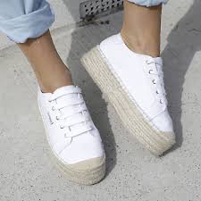 Maritime Espadrille Sneaker- White