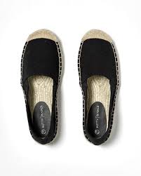 Vacation Espadrille Pull On- Black