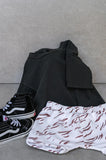 Biggie Staple Shorts - Almond Stripes