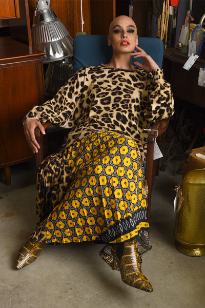 Camper Skirt- Animal Multi