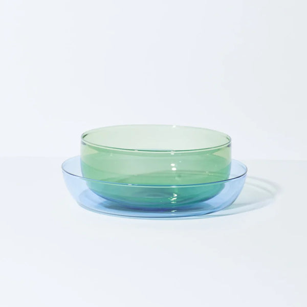 Abracadabra Set of 2 Bowls in Green