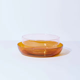 Abracadabra Set of 2 Plates- Amber