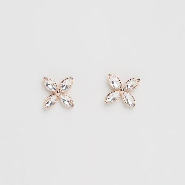 Ebba Earrings- Rose Gold
