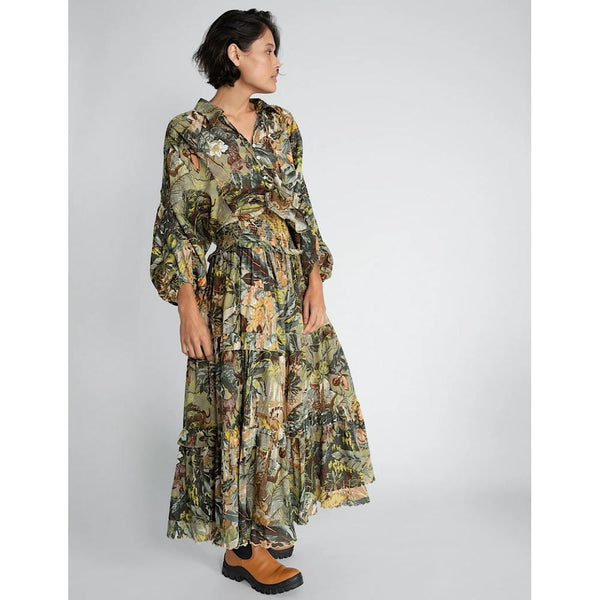 Leandra Gathered Sleeve Shirt