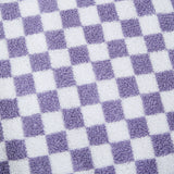 Bath Towel in Lilac Check