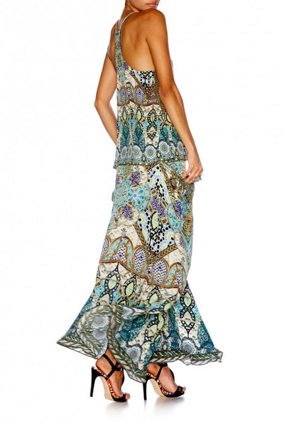 Tback Shoestring Strap Top- Meet Me In Casablanca