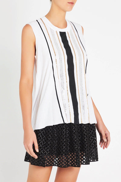 Invitation Only Tank- Ivory