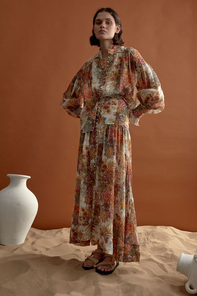 Sylvia Floral Blouse