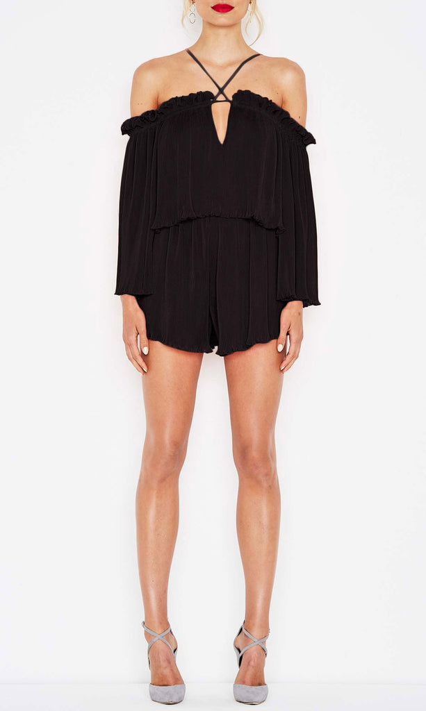 Locomotion Playsuit- Black
