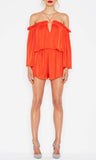 Locomotion Playsuit- Red